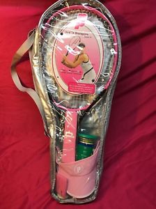 Prince AirO Sharapova Girls Tennis Racquet.   Brand New Starter Kit