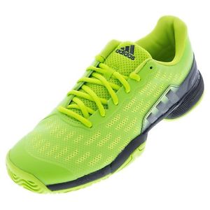 NWT Adidas Barricade 2016 Tennis Shoes Neon Size 10.5 US