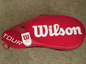 ***NEW*** Wilson Tour Molded 2.0 Red 6 Pack Tennis Bag