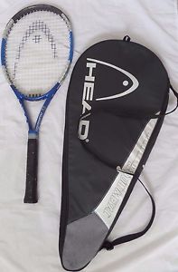 HEAD INTELLIGENCE LIQUIDMETAL 4 MIDPLUS TENNIS RACQUET WITH COVER