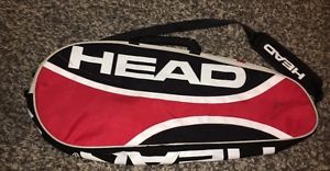 Head Red And Black Tennis Bag