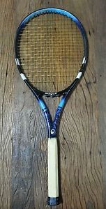 Babolat Pure Drive Team Plus Woofer 3/8 Strung Kirschbaum Poly 53 Pounds No Grip