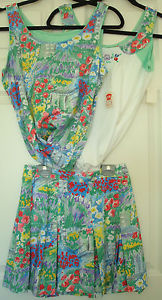 NWT, by Tail,2 matching sleeveless tops and one floral skirt,EXCELLENT condition