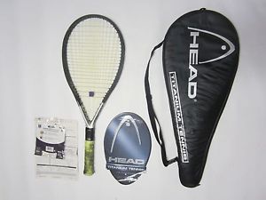 HEAD Ti S7 OS TENNIS RACQUET CASE XTRALONG 4+5/8" 5 GRIP GAMMA WEARGUARD STRINGS