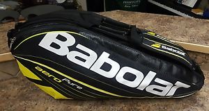 Babolat Pure Aero 6 Pack Tennis Racquet Bag Backpack Nice!!!