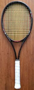 HEAD 25th Anniversary Prestige MP STRUNG Tennis Racquet! 4 3/8! LEATHER GRIP!
