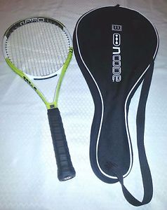 Wilson nCode nPro Midplus Tennis Racquet Grip Size 4-1/2" w/Case