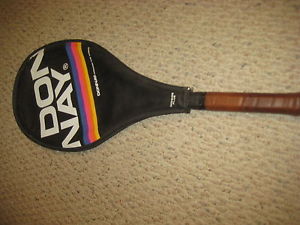 vintage DONNAY GT6025 aluminum Tennis Racket with jacket