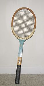 Vintage Tennis Racket Spalding Doris Hart Signature Fibre Welded Throat