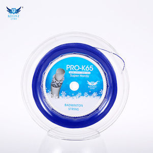 Famous brand badminton string ,100%nylon ,200m/reel --white