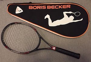 Boris Becker Delta Core London MP 98 tennis racquet 4 3/8 or 4 1/2 with case