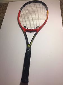 WILSON HYPER PRO STAFF Carbon 6.1 MP 95 tennis racquet 4 3/8