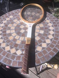 Vintage CHRIS EVERT Wood Tennis Racquet-Wilson-Grip 4 1/2