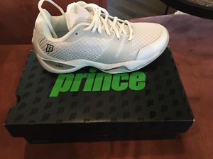 Prince T22 Lite Tennis Shoes New In Box Women's Size 9 White Ortholite