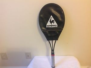 LE COQ SPORTIF ROSCOE TANNER CONCEPT 3 MID SIZE TENNIS RACKET WITH COVER
