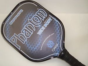 GENTLY USED - ONIX GRAPHITE PHANTOM PICKLEBALL PADDLE ALUMINUM CORE STRONG  BLUE