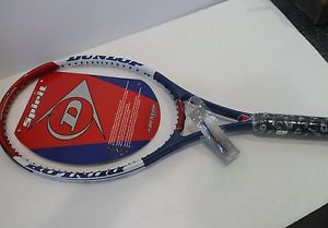 NEW Dunlop Sport Spirit 100 54 5/8th grip Tennis Racket w/Case