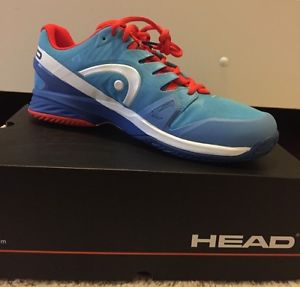 Head Nitro Pro Blue/Flame U.S. Size 11- Men's Tennis Shoes