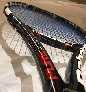 Babolat Pure Drive GT Technology Roddick Grip 4 3/8 with Babolat bag