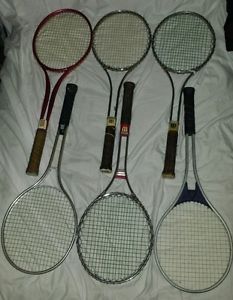 Wilson Chemold Head SMEC Rare T2000 T3000 T4000 Steel Tennis Racquets