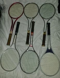 Wilson Chemold Head SMEC Rare T2000 T3000 T4000 Steel Tennis Racquets