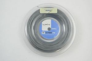 NEU LUXILON ALU POWER SPIN Tenis set de cuerdas 12m tanga 1.27mm 16g rough blx