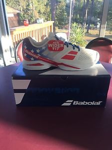 New Men's Babolat Propulse Stars And Stripes Shoes, Sz 11.5