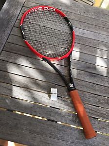 Wilson Pro Staff 97 - 4 1/4 grip - new Wilson Pro Overgrip included