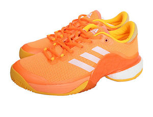 Adidas Barricade Tennis Shoes BA9104 Boots Trainers Orange