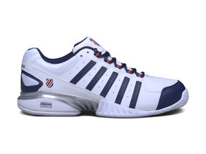 Calzado de tenis K-Swiss Receptor III hombres wht/nvy/red 2016 NEU