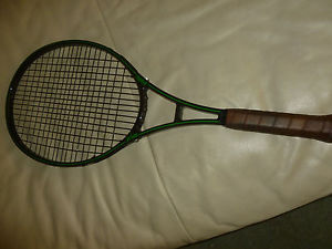 PRINCE GRAPHITE SERIES 110 OS TENNIS RACQUET 4 1/2 Single Green Stripe
