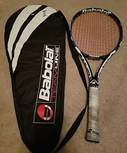 Babolat Pure Drive Roddick Tennis Racquet FS1 GT Technology 4 3/8 Kirshbaum Pro