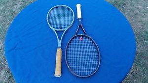 Vintage 1980 & 1985 Wilson Matrix Tennis Racquets