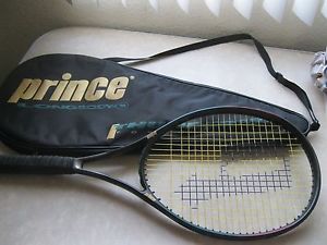 Prince Thunder 850 Oversize Long Body 4 1/2  #4 Tennis Racket with Case