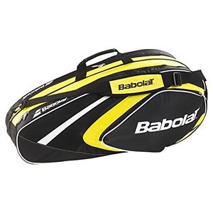 Racquet Bag Holder X6 Babolat Club Line Yellow