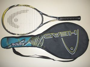 HEAD RADICAL TOUR TWIN TUBE OS 107 TENNIS RACQUET 4 1/4 (NEW STRINGS)