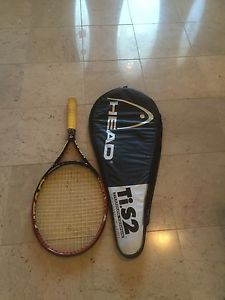 Head TriTech Oversize Tennis Racquet W/Head TiS2 Full Cover 4 1/2 grip