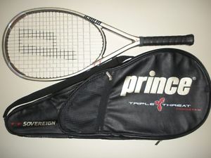 PRINCE TT TRIPLE THREAT SOVEREIGN OS 115 TENNIS RACQUET  4 1/4   28"
