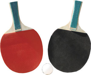 Raquette Tennis de table Set 50827 avec 2 raquette et 3 Balles tennis de table