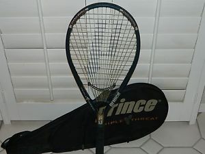PRINCE TT TRIPLE THREAT RING OS 125 TENNIS RACQUET 4 3/8 MINT CONDITION!!