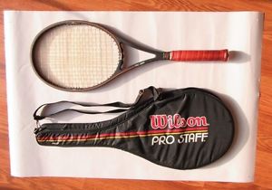 Wilson Pro Staff 85 St. Vincent Midsize - 4 5/8 Tennis Racquet HWQ - no Bumper