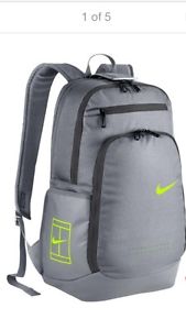Nike Unisex Tennis Court Tech 2.0 Backpack Grey/Volt NWOT