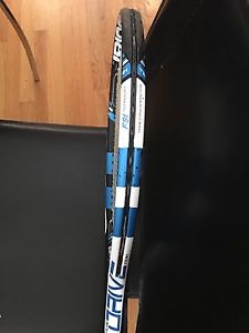 babolat pure drive team restrung recently 55/53 lbs great condition! 4 grip 41/4