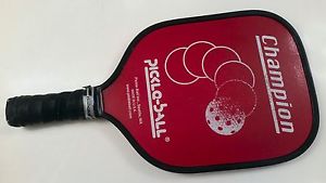 Used Champion Pickleball Paddle - Red