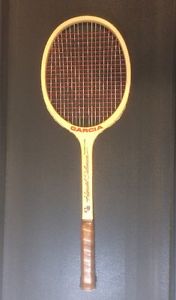 Vintage Garcia Harold Solomon Signature Wooden Tennis 4 1/4” L Racquet, Racket