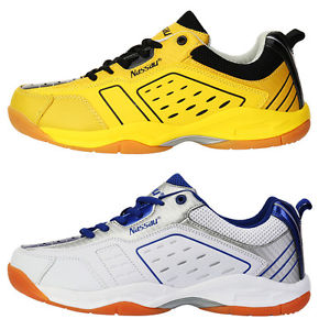 Nassau Clear Indoor Badminton Shoes White / Yellow Boots