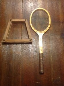 Vtg 50's 60's Wilson Jack Kramer Autograph Wood Tennis Racquet