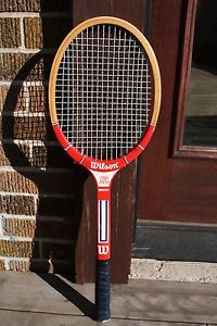 Wilson Stan Smith Wooden Tennis Racquet