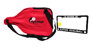 PICKLEBALL MARKETPLACE-Pro-Paddle Combo-Paddle Cover + License Frame + Key Chain