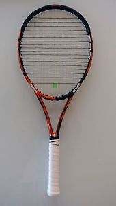 PRINCE TOUR PRO 100 Tennis Racquet Racket 4 1/4 (2) Power Strung Orange Black
